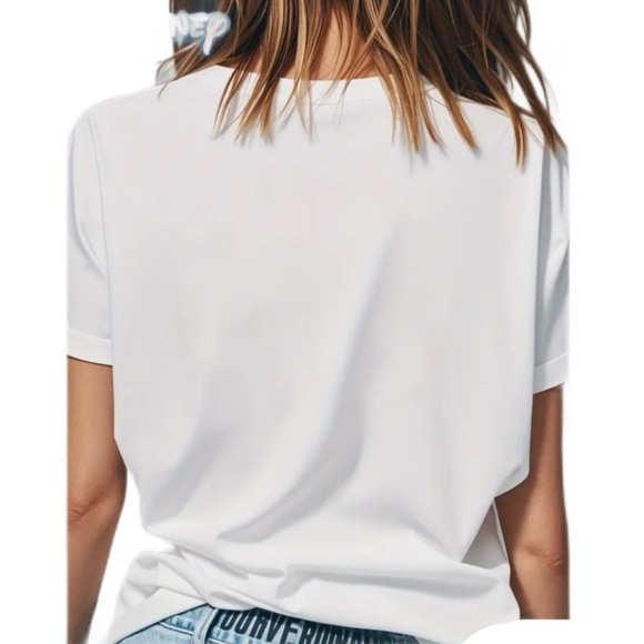 Women’s Disney Inspired FIGMENT White Graphic T-Shirt - Size XL - NWOT - Picture 2 of 5